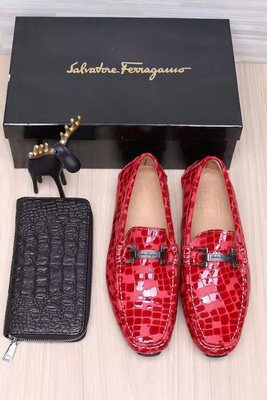 Salvatore Ferragamo Business Casual Men Shoes--104